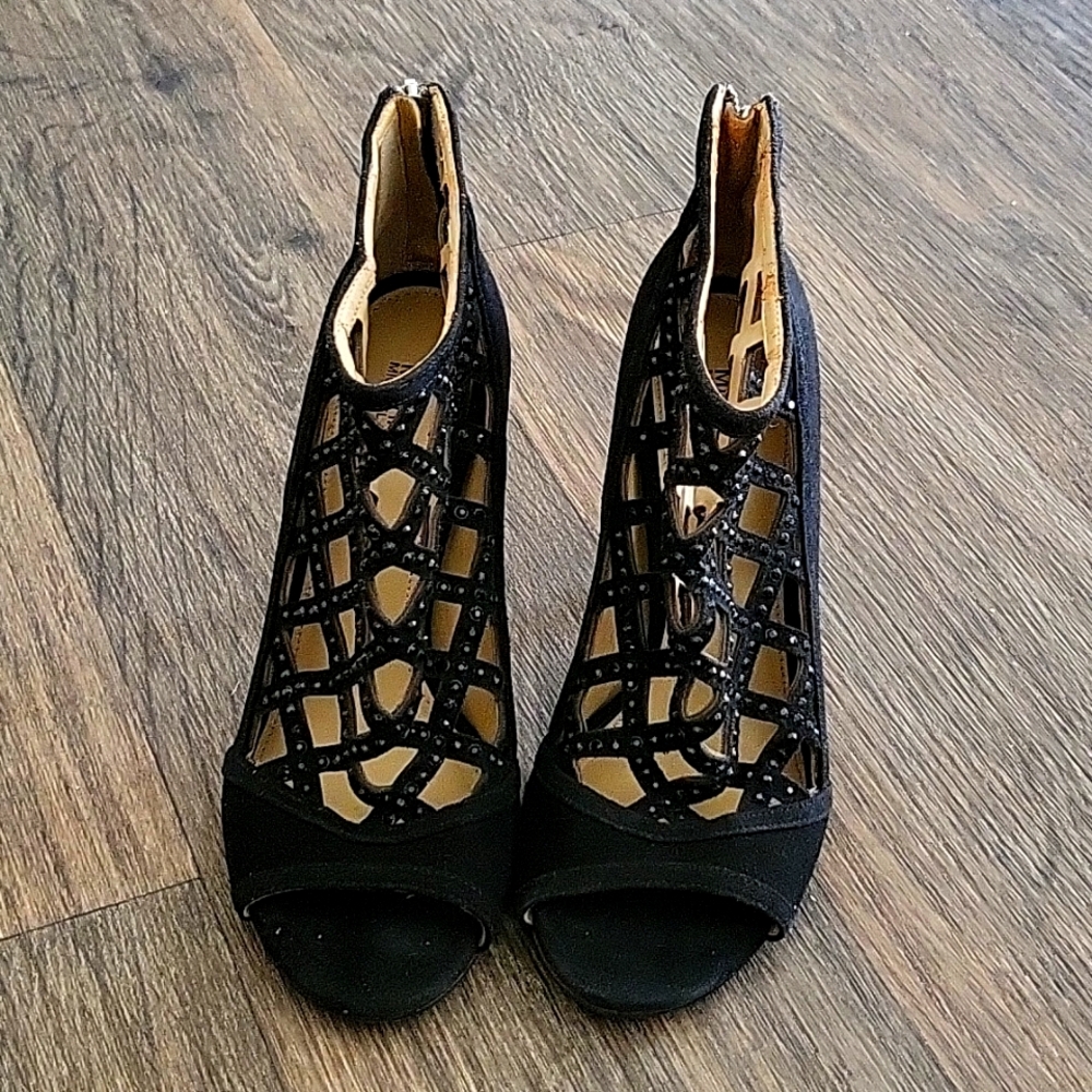 Michael kors  bling high heel booties